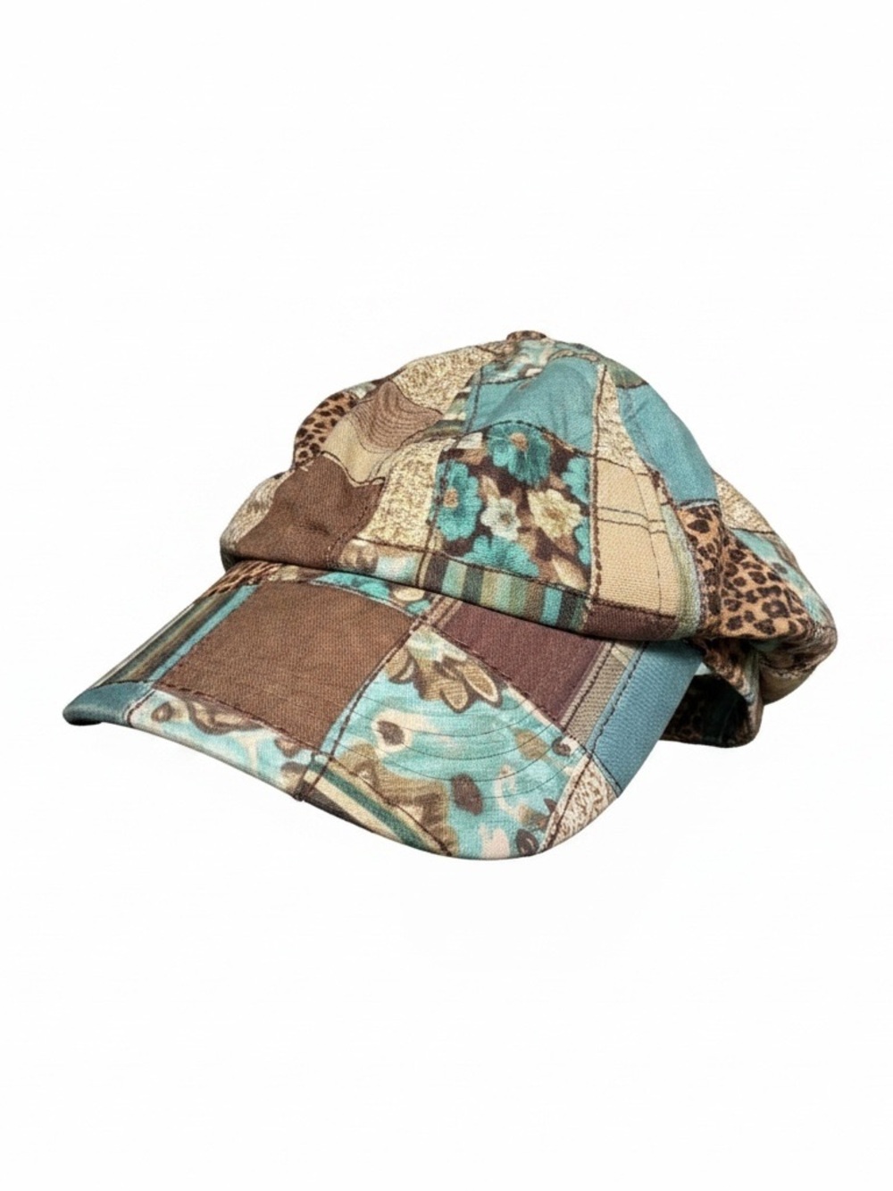 Y2K Patchwork Animal Print Baseball Hat
